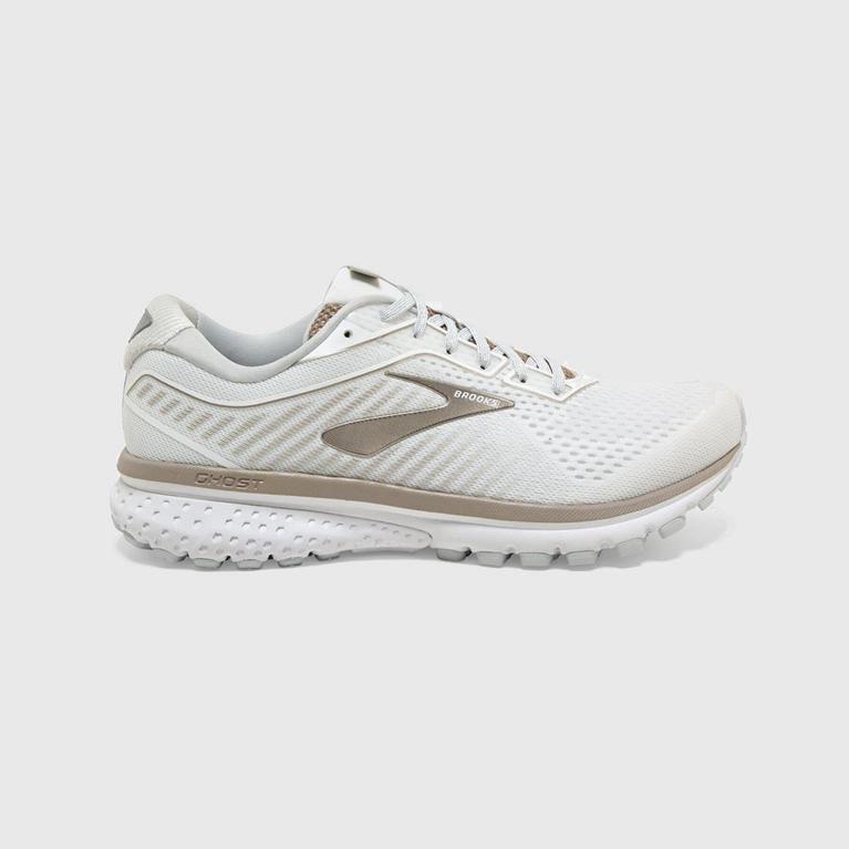 Ténis Brooks Ghost 12 Sapatilhas De Corrida Para Estrada Mulher Branco (76942KGBS)